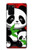 W3929 Cute Panda Eating Bamboo Hard Case and Leather Flip Case For Samsung Galaxy S20 Plus, Galaxy S20+