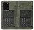 W3959 Military Radio Graphic Print Hard Case and Leather Flip Case For Samsung Galaxy S20 Ultra