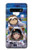 W3915 Raccoon Girl Baby Sloth Astronaut Suit Hard Case and Leather Flip Case For Samsung Galaxy S10 Plus