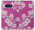 W3924 Cherry Blossom Pink Background Hard Case and Leather Flip Case For Samsung Galaxy S10e