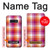 W3941 LGBT Lesbian Pride Flag Plaid Hard Case and Leather Flip Case For Samsung Galaxy S10e