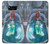 W3912 Cute Little Mermaid Aqua Spa Hard Case and Leather Flip Case For Samsung Galaxy S8 Plus