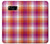 W3941 LGBT Lesbian Pride Flag Plaid Hard Case and Leather Flip Case For Samsung Galaxy S8 Plus