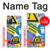 W3960 Safety Signs Sticker Collage Hard Case and Leather Flip Case For Samsung Galaxy Note 20