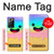 W3939 Ice Cream Cute Smile Hard Case and Leather Flip Case For Samsung Galaxy Note 20 Ultra, Ultra 5G