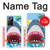 W3947 Shark Helicopter Cartoon Hard Case and Leather Flip Case For Samsung Galaxy Note 20 Ultra, Ultra 5G