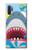 W3947 Shark Helicopter Cartoon Hard Case and Leather Flip Case For Samsung Galaxy Note 10 Plus