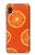 W3946 Seamless Orange Pattern Hard Case and Leather Flip Case For Samsung Galaxy A10e