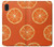 W3946 Seamless Orange Pattern Hard Case and Leather Flip Case For Samsung Galaxy A10e