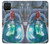 W3912 Cute Little Mermaid Aqua Spa Hard Case and Leather Flip Case For Samsung Galaxy A12