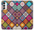 W3943 Maldalas Pattern Hard Case and Leather Flip Case For Samsung Galaxy A14 5G