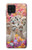 W3916 Alpaca Family Baby Alpaca Hard Case and Leather Flip Case For Samsung Galaxy A22 4G