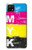 W3930 Cyan Magenta Yellow Key Hard Case and Leather Flip Case For Samsung Galaxy A22 5G