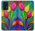 W3926 Colorful Tulip Oil Painting Hard Case and Leather Flip Case For Samsung Galaxy A33 5G