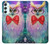W3934 Fantasy Nerd Owl Hard Case and Leather Flip Case For Samsung Galaxy A34 5G