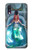 W3911 Cute Little Mermaid Aqua Spa Hard Case and Leather Flip Case For Samsung Galaxy A40