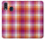 W3941 LGBT Lesbian Pride Flag Plaid Hard Case and Leather Flip Case For Samsung Galaxy A40