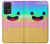 W3939 Ice Cream Cute Smile Hard Case and Leather Flip Case For Samsung Galaxy A52, Galaxy A52 5G