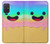 W3939 Ice Cream Cute Smile Hard Case and Leather Flip Case For Samsung Galaxy A71 5G