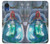 W3912 Cute Little Mermaid Aqua Spa Hard Case and Leather Flip Case For Samsung Galaxy A03 Core