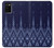 W3950 Textile Thai Blue Pattern Hard Case and Leather Flip Case For Samsung Galaxy A02s, Galaxy M02s  (NOT FIT with Galaxy A02s Verizon SM-A025V)