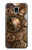 W3927 Compass Clock Gage Steampunk Hard Case and Leather Flip Case For Samsung Galaxy J3 (2018), J3 Star, J3 V 3rd Gen, J3 Orbit, J3 Achieve, Express Prime 3, Amp Prime 3