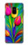 W3926 Colorful Tulip Oil Painting Hard Case and Leather Flip Case For Samsung Galaxy A8 (2018)