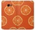 W3946 Seamless Orange Pattern Hard Case and Leather Flip Case For Samsung Galaxy A5 (2017)
