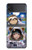 W3915 Raccoon Girl Baby Sloth Astronaut Suit Hard Case For Samsung Galaxy Z Flip 4