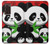 W3929 Cute Panda Eating Bamboo Hard Case For Samsung Galaxy Z Fold2 5G