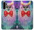 W3934 Fantasy Nerd Owl Hard Case and Leather Flip Case For Huawei P30 Pro