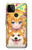 W3918 Baby Corgi Dog Corgi Girl Candy Hard Case and Leather Flip Case For Google Pixel 5A 5G