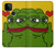 W3945 Pepe Love Middle Finger Hard Case and Leather Flip Case For Google Pixel 5A 5G