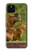 W3917 Capybara Family Giant Guinea Pig Hard Case and Leather Flip Case For Google Pixel 5