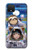 W3915 Raccoon Girl Baby Sloth Astronaut Suit Hard Case and Leather Flip Case For Google Pixel 4