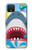 W3947 Shark Helicopter Cartoon Hard Case and Leather Flip Case For Google Pixel 4