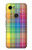 W3942 LGBTQ Rainbow Plaid Tartan Hard Case and Leather Flip Case For Google Pixel 3a
