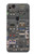 W3944 Overhead Panel Cockpit Hard Case and Leather Flip Case For Google Pixel 2