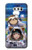 W3915 Raccoon Girl Baby Sloth Astronaut Suit Hard Case and Leather Flip Case For LG V30, LG V30 Plus, LG V30S ThinQ, LG V35, LG V35 ThinQ