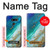 W3920 Abstract Ocean Blue Color Mixed Emerald Hard Case and Leather Flip Case For LG G8 ThinQ
