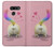 W3923 Cat Bottom Rainbow Tail Hard Case and Leather Flip Case For LG G8 ThinQ