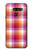 W3941 LGBT Lesbian Pride Flag Plaid Hard Case and Leather Flip Case For LG G8 ThinQ