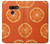 W3946 Seamless Orange Pattern Hard Case and Leather Flip Case For LG G8 ThinQ