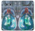 W3912 Cute Little Mermaid Aqua Spa Hard Case and Leather Flip Case For LG G6