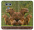W3917 Capybara Family Giant Guinea Pig Hard Case and Leather Flip Case For LG G6