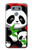 W3929 Cute Panda Eating Bamboo Hard Case and Leather Flip Case For LG G6