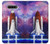 W3913 Colorful Nebula Space Shuttle Hard Case and Leather Flip Case For LG Stylo 6