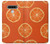 W3946 Seamless Orange Pattern Hard Case and Leather Flip Case For LG Stylo 6