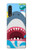 W3947 Shark Helicopter Cartoon Hard Case and Leather Flip Case For LG Velvet