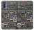 W3944 Overhead Panel Cockpit Hard Case and Leather Flip Case For Motorola G Pure